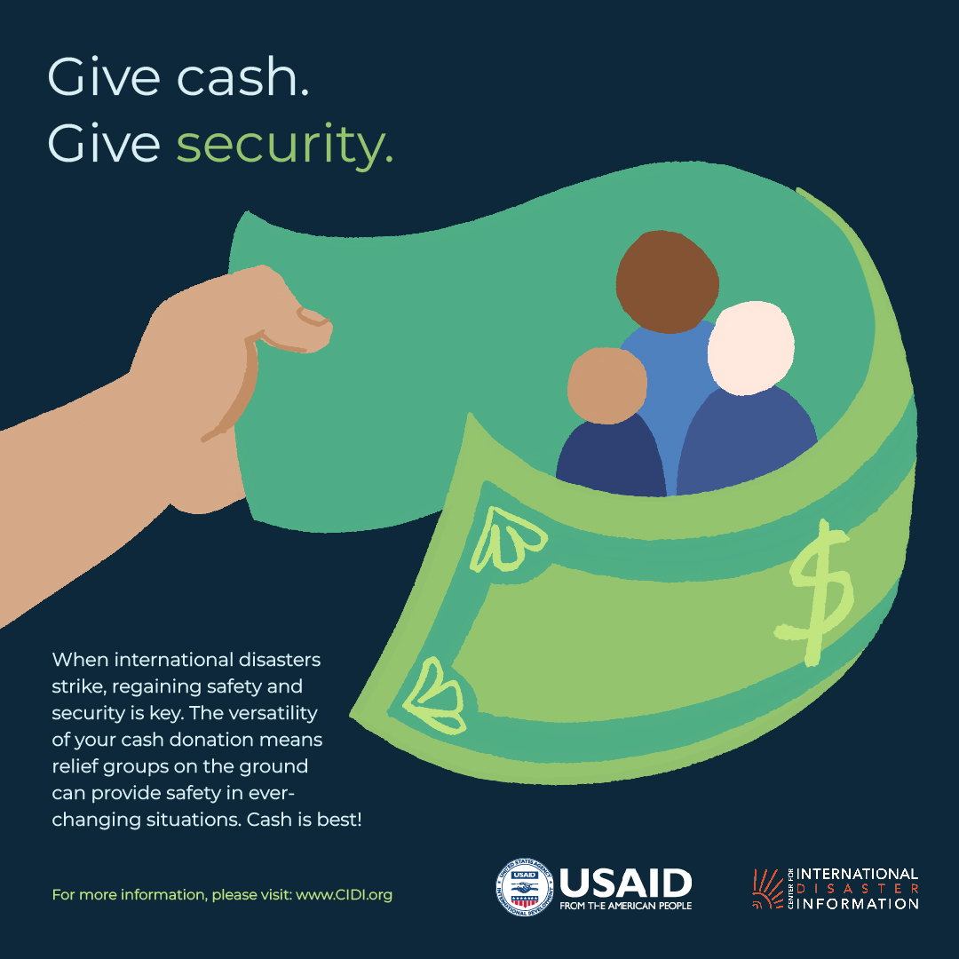 Give Cash, Give Security